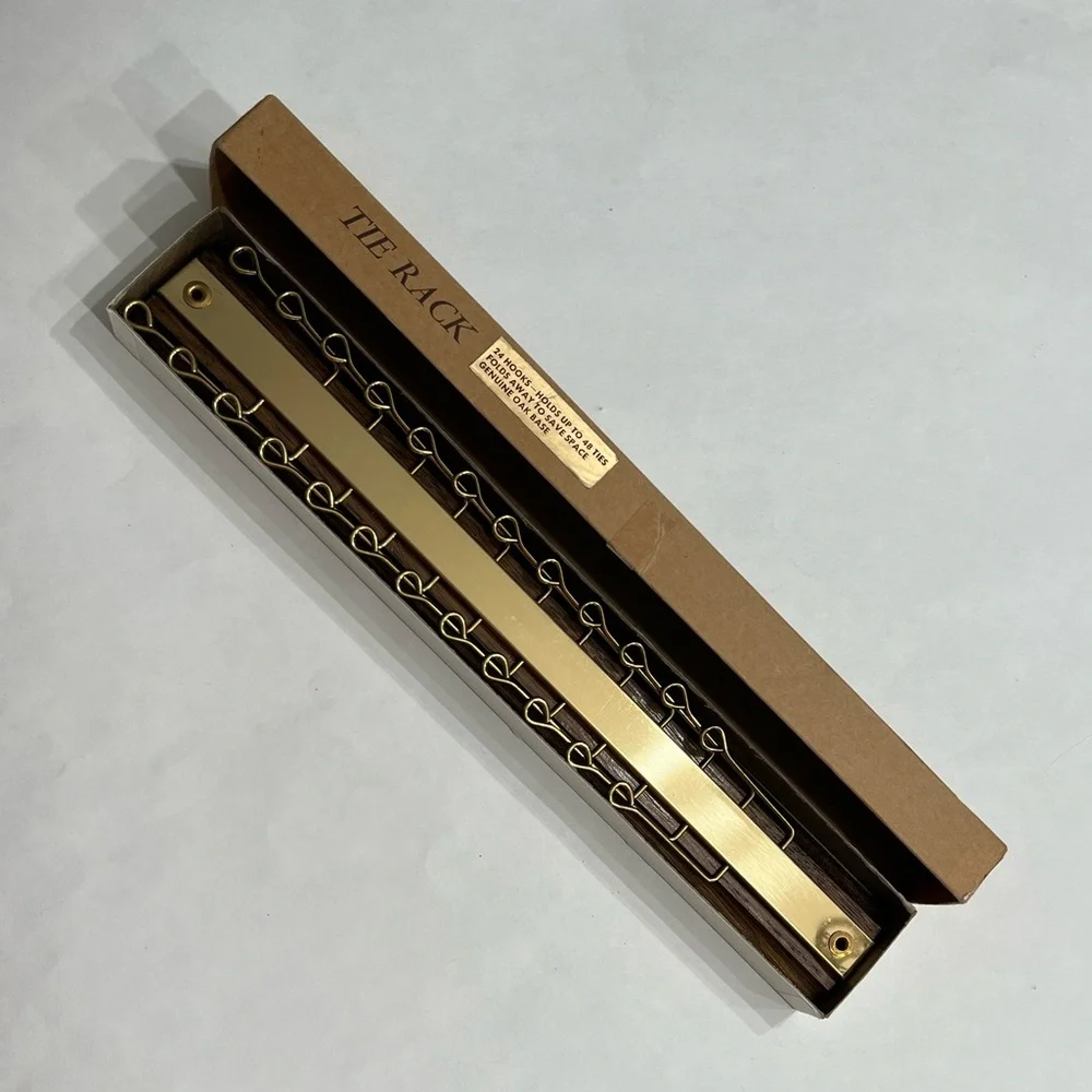 vintage tie rack enhance your